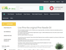 Tablet Screenshot of livepine.com